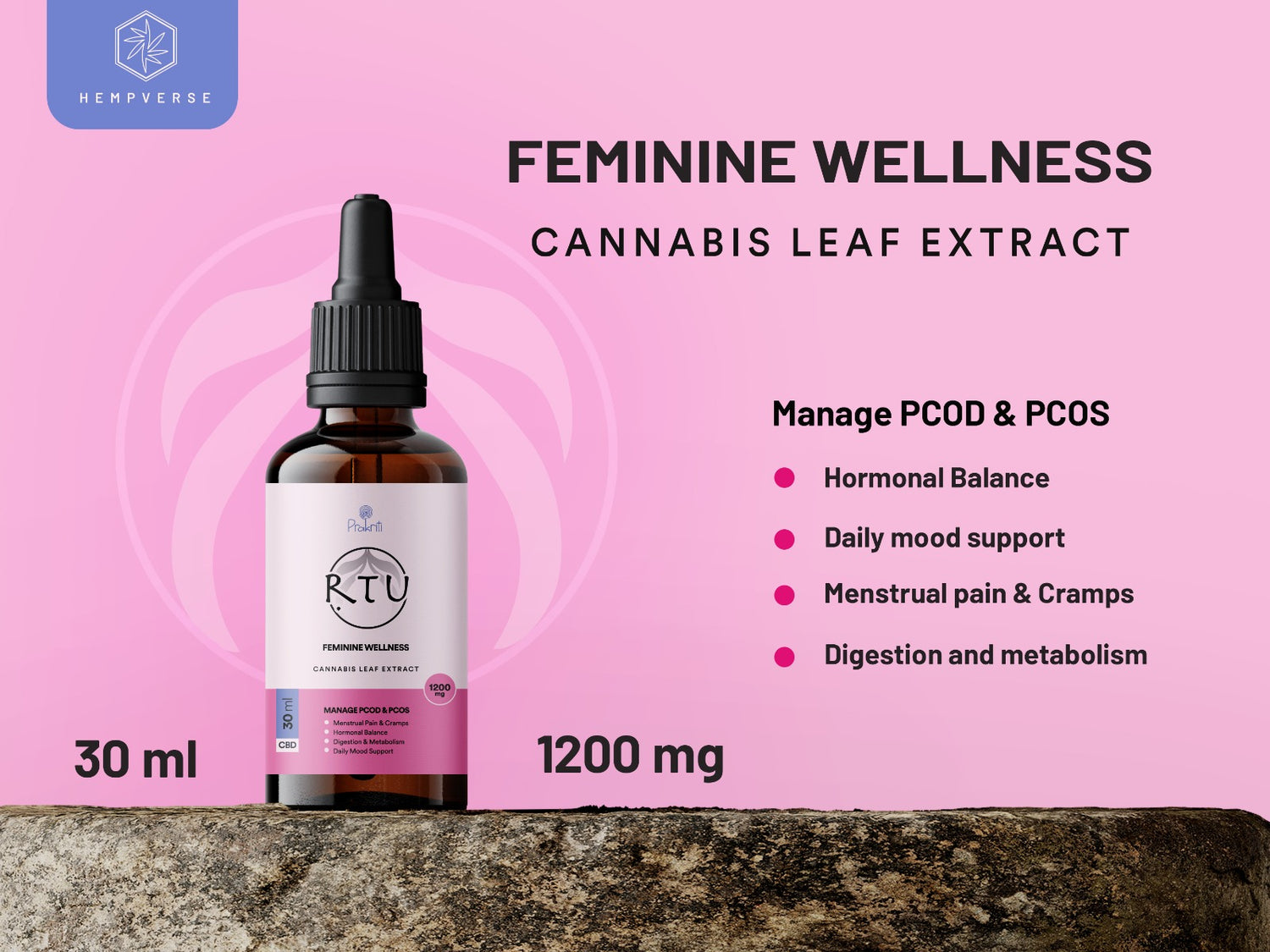 Rtu Ayurvedic Medicine  for managing PCOD, PCOS and Menstrual pain.