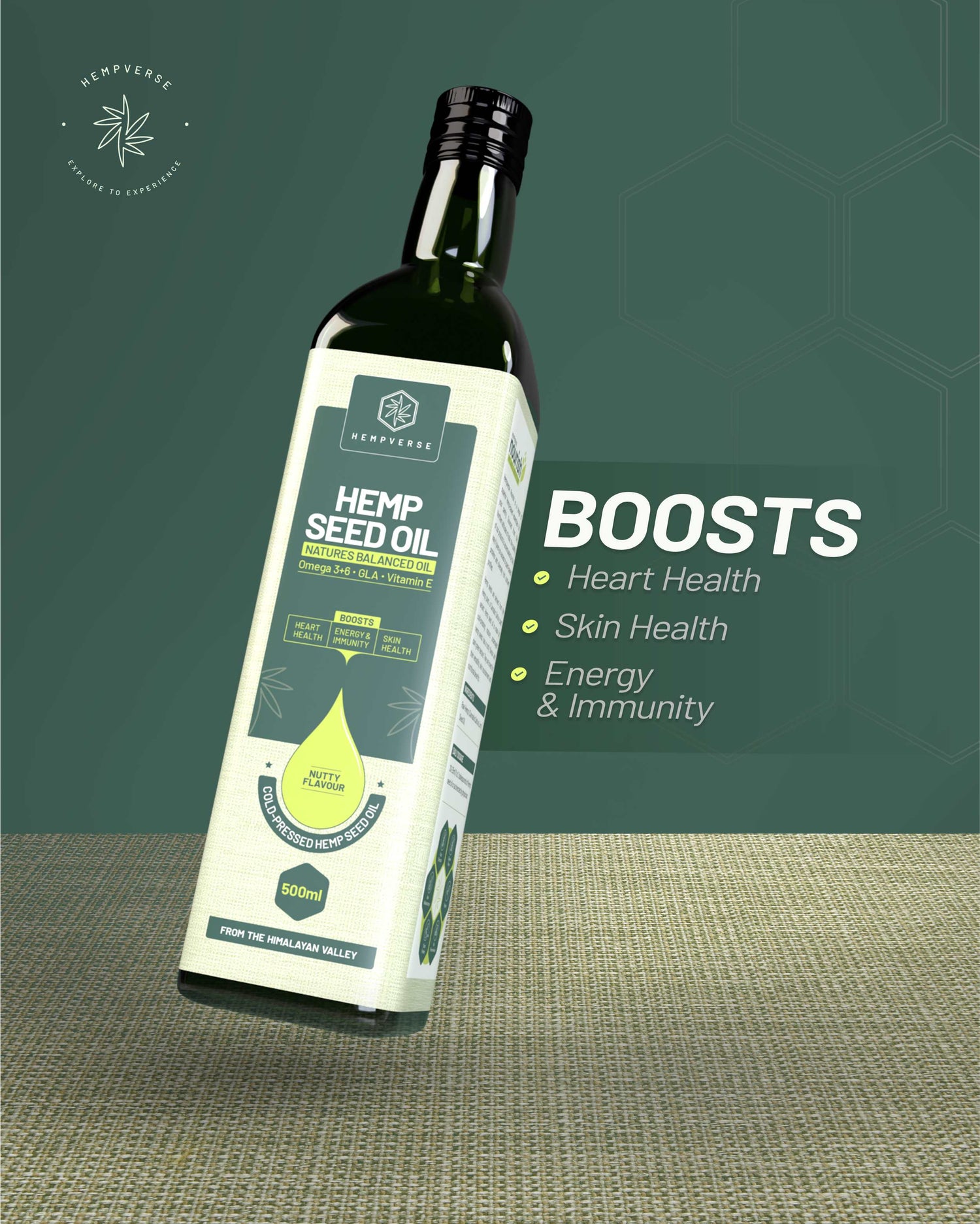 Hemp Seed Oil - Hempverse