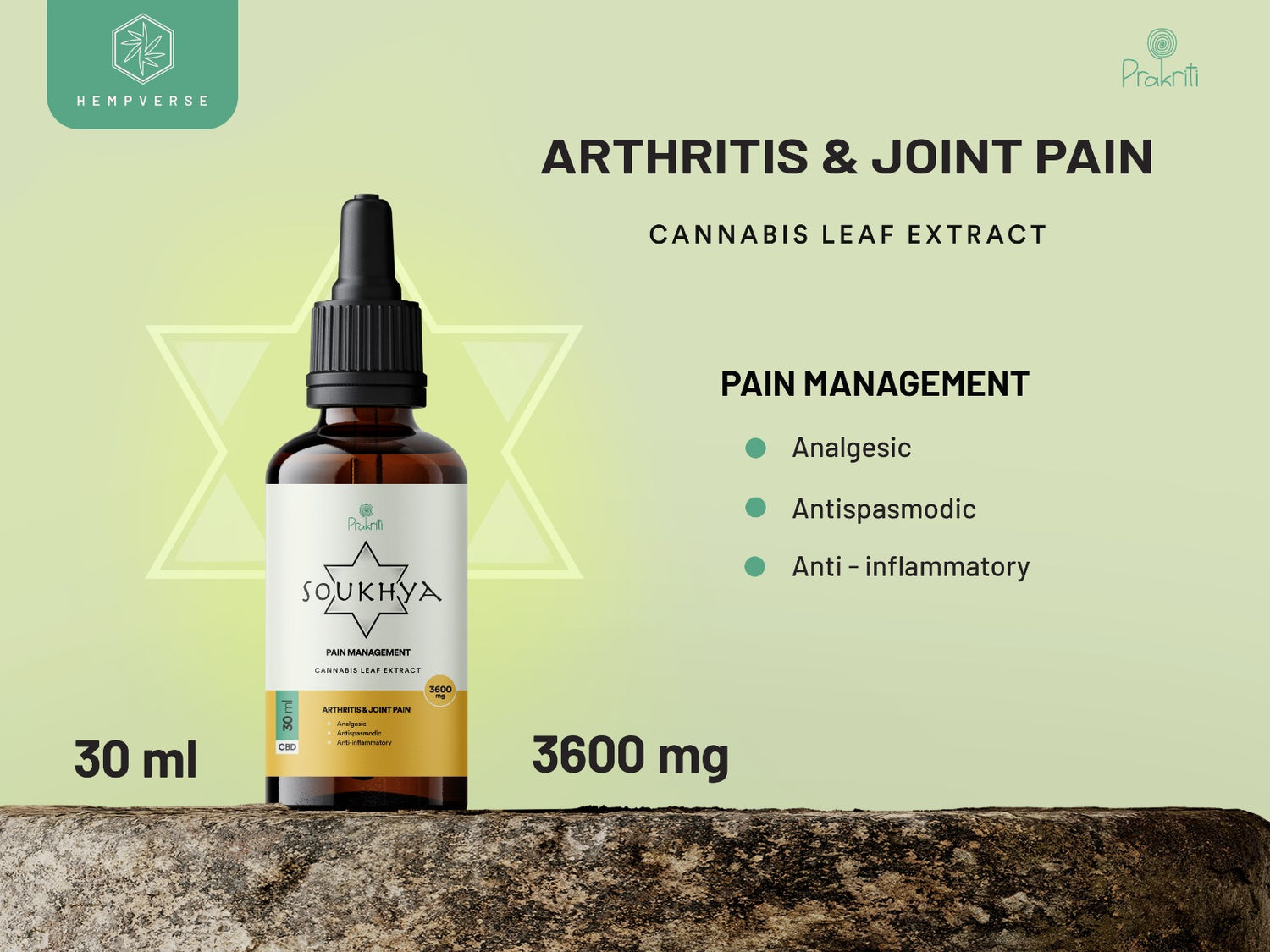 Soukhya is an ayurvedic medicine for pain management related to joint & muscle.