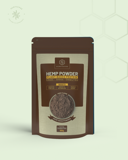 Hemp Chocolate Powder : Plant Based Protein